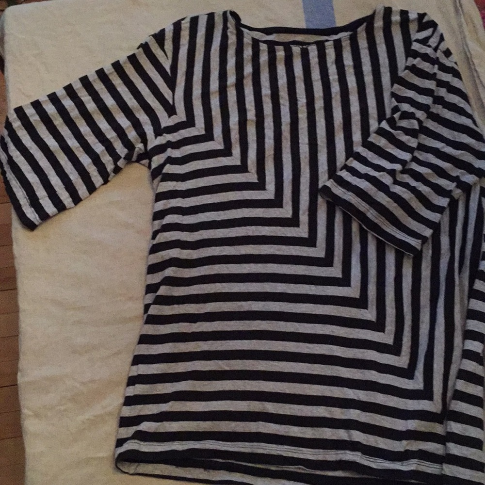 Black & gray striped shirt Workshop Andrea Jovine